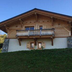 Vue extérieur du Chalet familial à Saint-Gervais-les-Bains