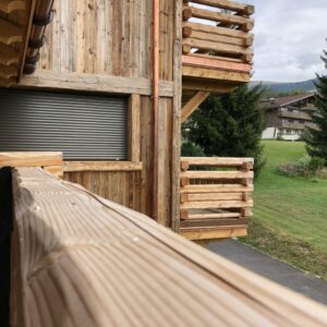 Balcon du Chalet Traditionnel À Megève