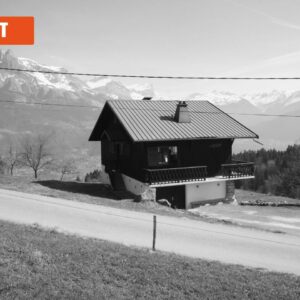 Chalet moderne à Combloux avant