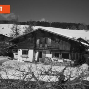 Avant la restauration du chalet luxueux à Demi-Quartier