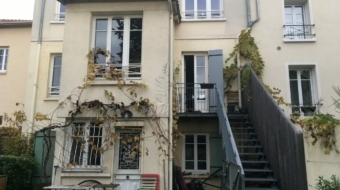 Extérieur de la réhabilitation d’une maison de ville à Suresnes